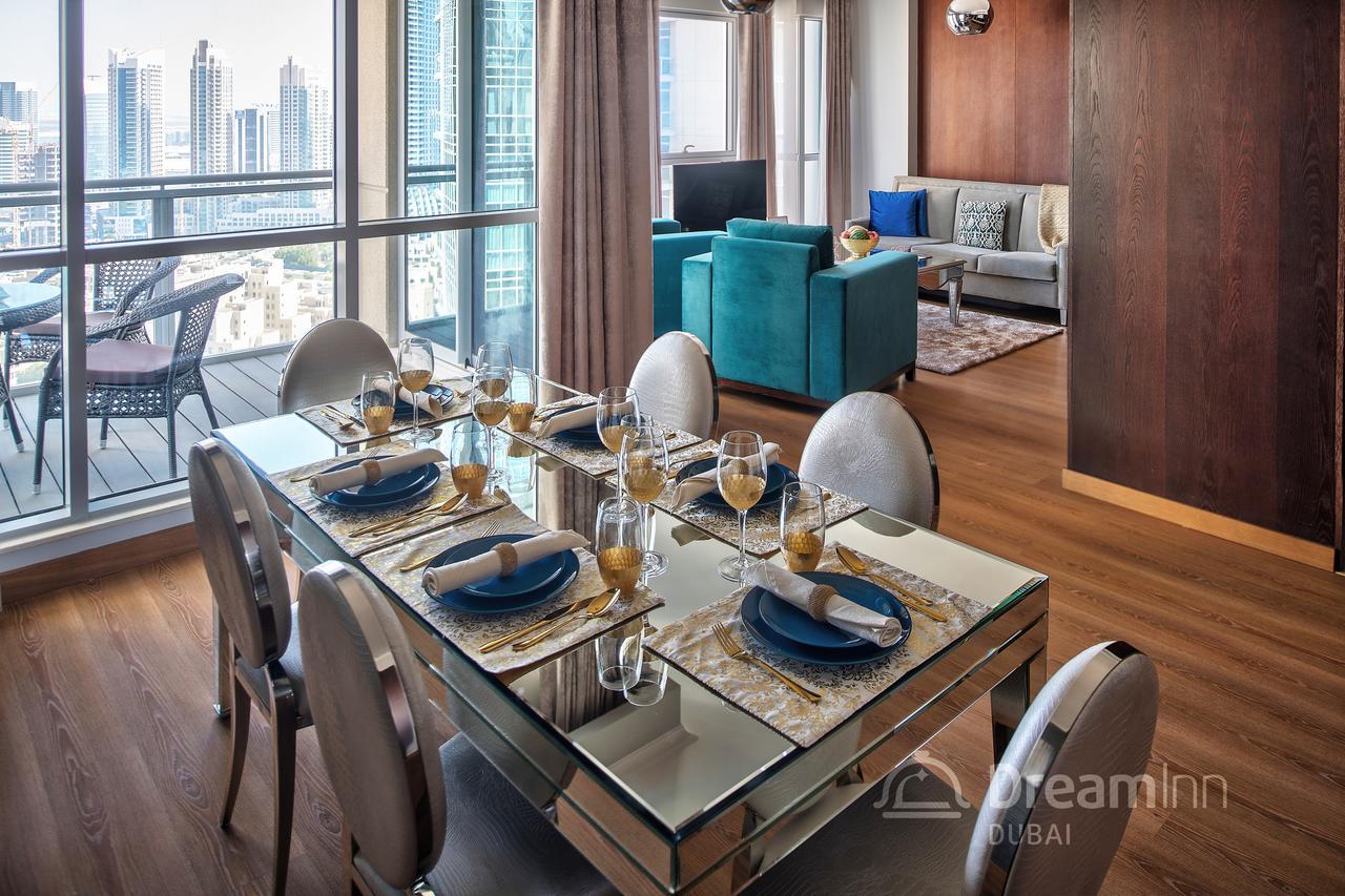Dream Inn Apartments - Burj Residences Burj Khalifa View Dubai Exterior foto